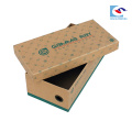 High classes color and logo printed gift paper box for shirts packaging china manufacturer